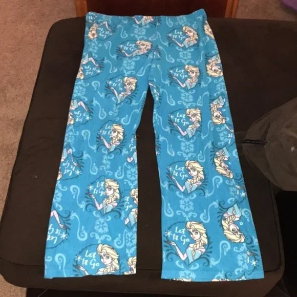 Disney Intimates Sleepwear Disney Frozen Elsa Blue Pajama